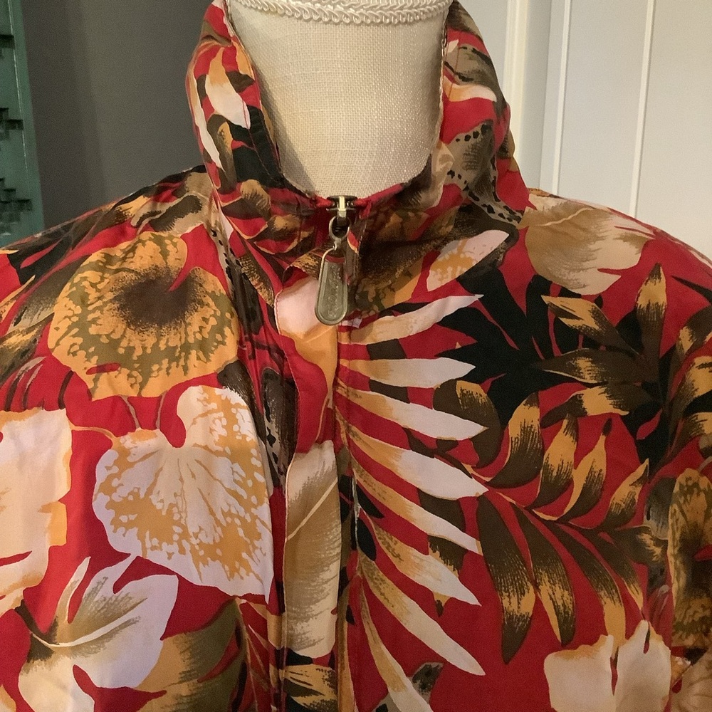 Fuda International‎ Floral Silk Women's Jacket - Picture 2 of 9